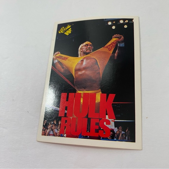 1990’s hulk hogan titan wrestling cards. Vintage good Preowned condition - Picture 6 of 6